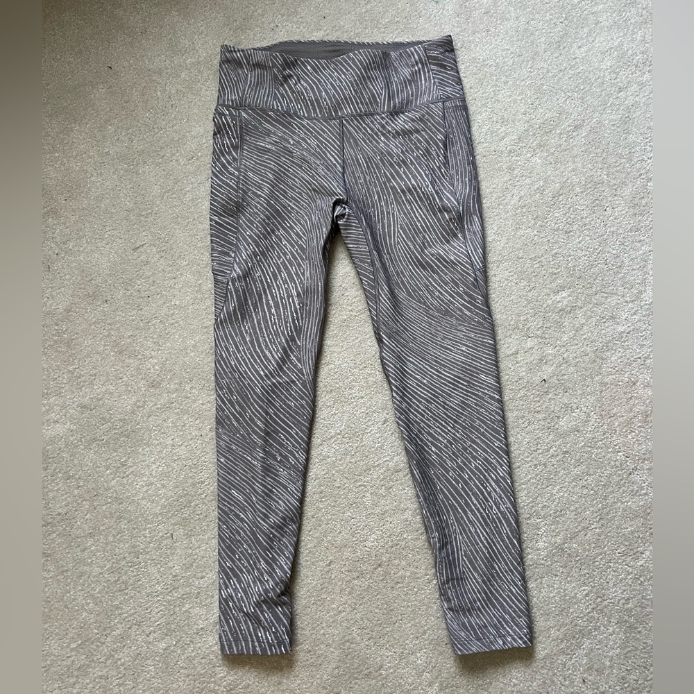 CALIA Women's Energize High Rise 7/8 Legging size medium ocean current dark grey